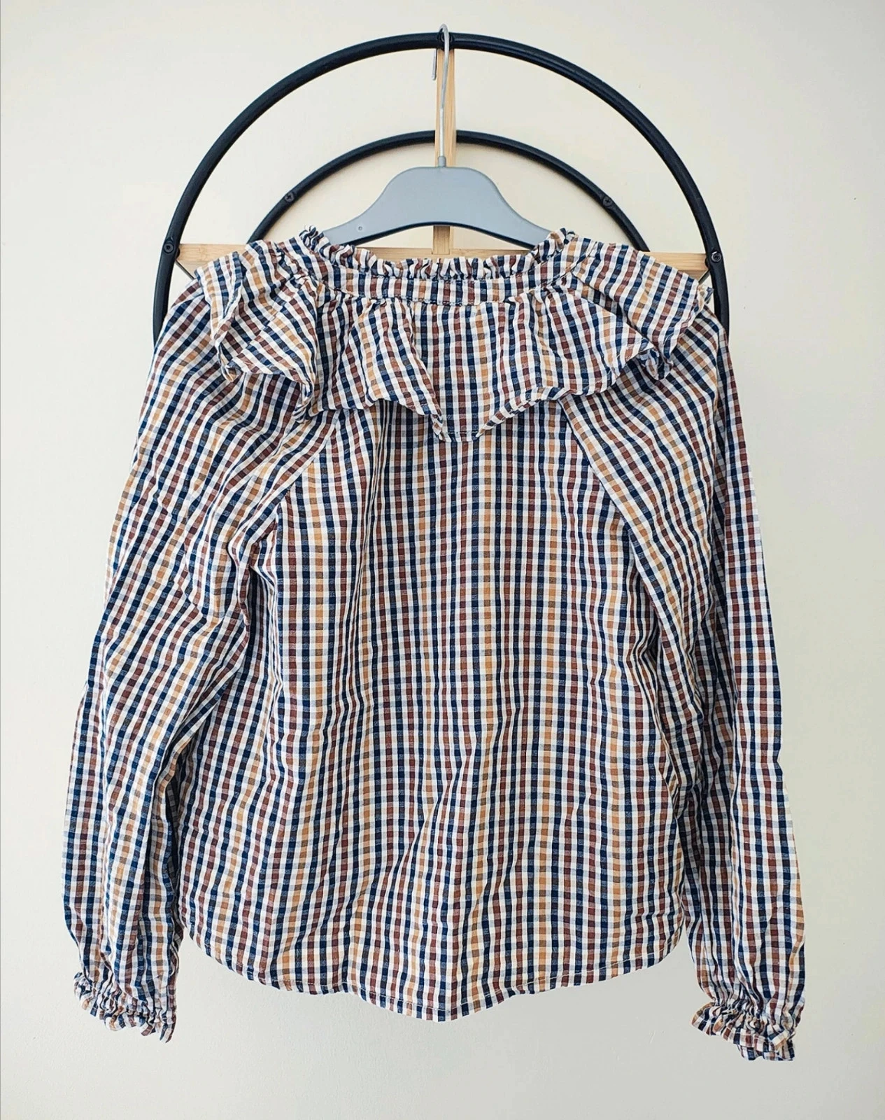 10 ans Blouse tape a l'oeil